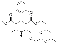 3-乙基-5-甲基-4-(2-氯苯基)-2-(2,2-二乙氧基乙基氧甲