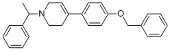 1,2,3,6-四氫-1-[(1R)-1-苯基乙基]-4-[4-(苯基甲氧基)苯