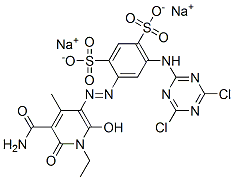 4-[[5-(氨基羰基)-1-乙基-1,6-二氫-2-羥基-4-甲基-6-氧