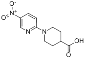 1-(5-硝基吡啶-2-基)哌啶-4-甲酸