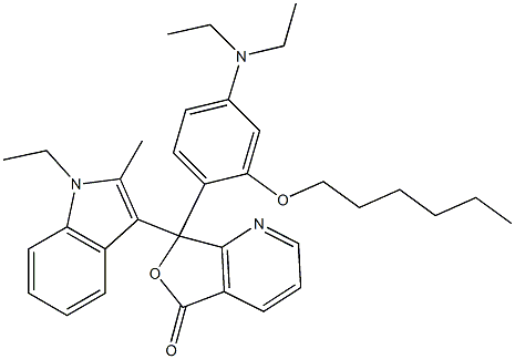 7-[4-(二乙氨基)-2-(己氧基)苯基]-7-(1-乙基-2-甲基